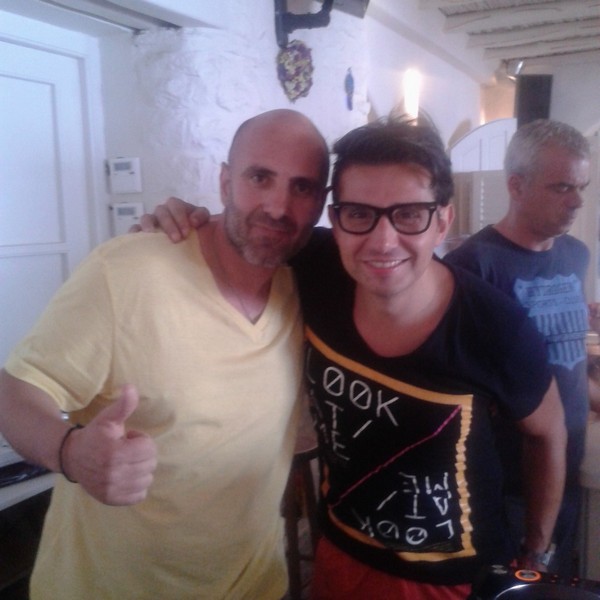 Anthony Bassoulou in Mykonos